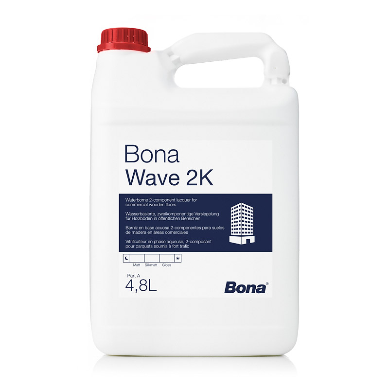 Лак Bona Wave 2K matt/мат 4.8+0.2л 4.8л