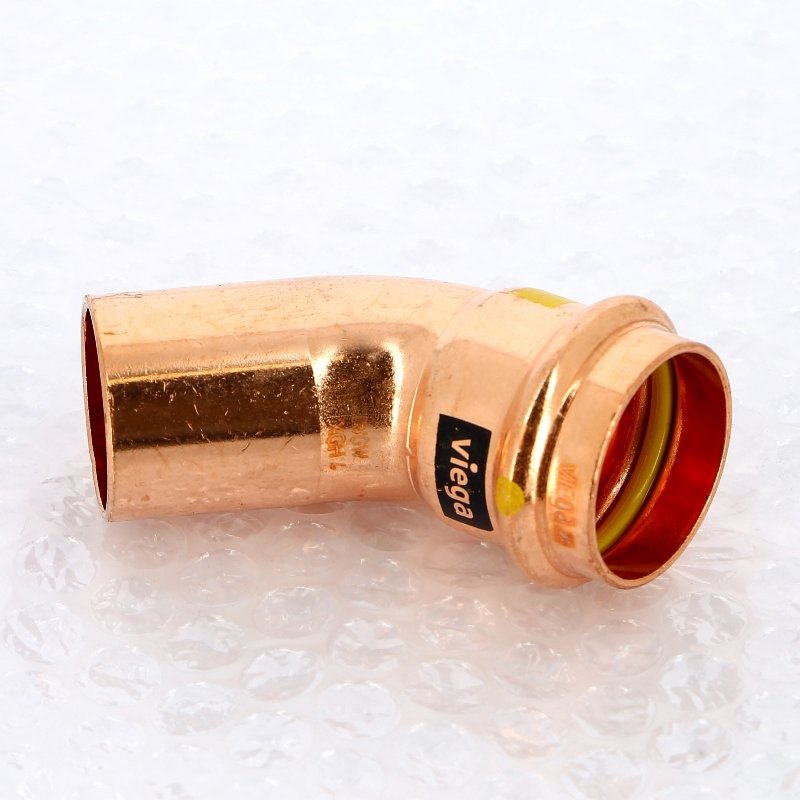 Угол-вставка пресс 45 град. медь Profipress G VIEGA 28