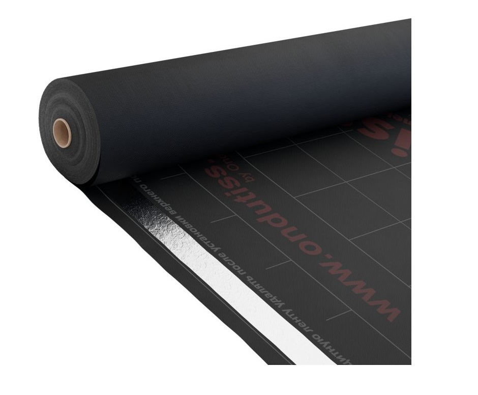 Влаго-ветроизоляция с монтажной лентой Ондутис А 120 Смарт 1,5х50 м (75 м2)