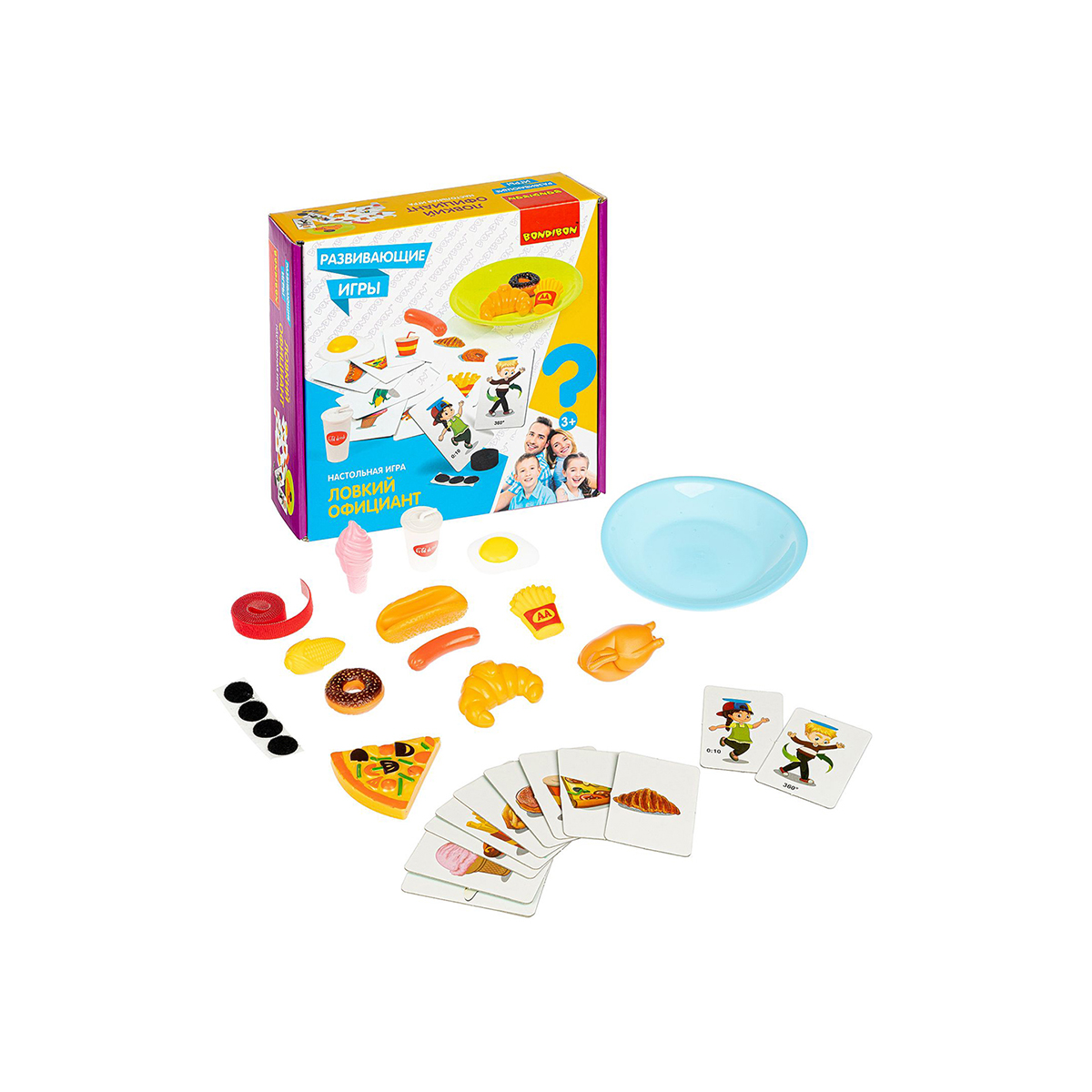 Игра настольная "ловкий официант" "bondibon" вв4514