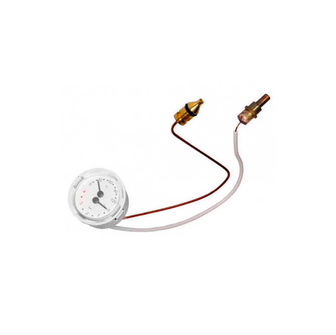 Манометр с капилляром 0-4 бар для Viessmann Vitopend 100 WH1B (арт. 7825530)