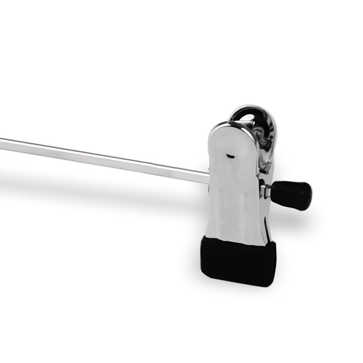 Вешалки для брюк и юбок метал. с черными клипсами (5 шт.) (1/20) "valiant" 121b07s5