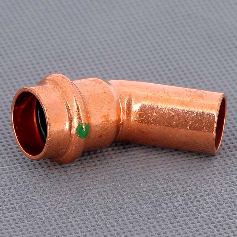 Угол-вставка 45° пресс медный Profipress VIEGA 18