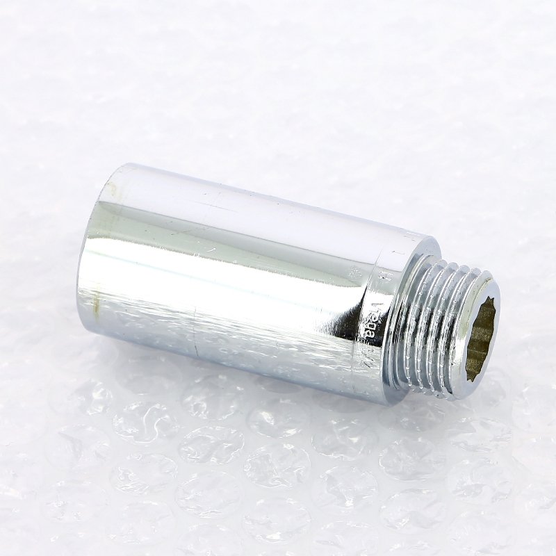 Удлинитель резьбовой 1/2" x 25 мм ВН xромированная бронза VIEGA (447182)