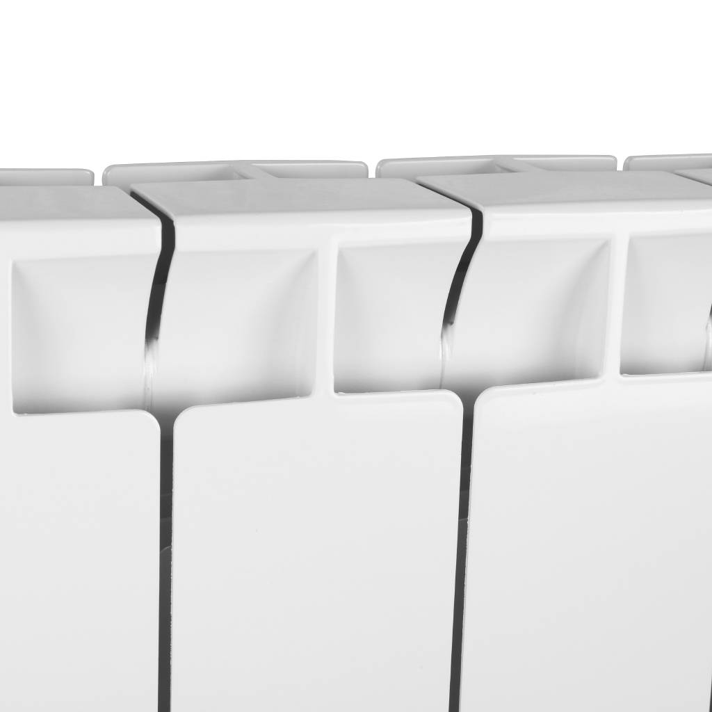 Радиатор STOUT STYLE 500 мм 10 секций, биметал. (боковое подключение) на 16 кв.м.