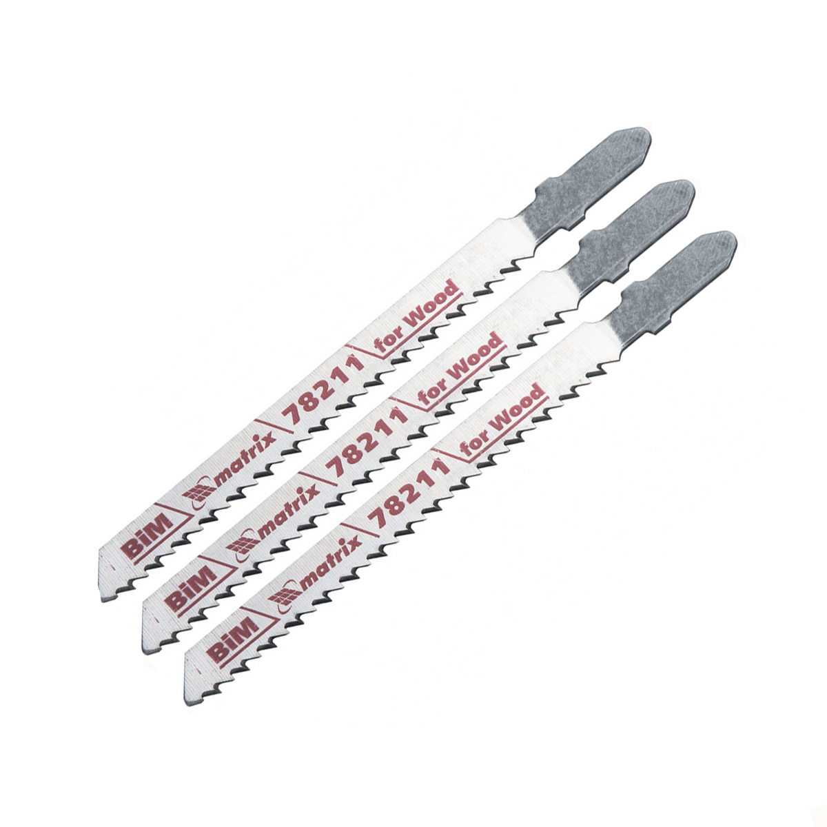Пилки для лобзика по дереву t101bf bimetal 3 шт. 75 х 2,5 мм (1/200) "matrix professional"
