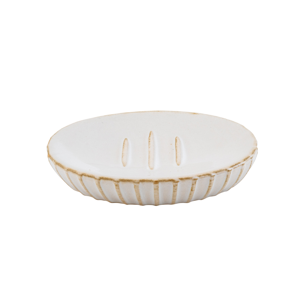 Мыльница "lotta" керамика (бежевый) (1/12) "swensa" swtk-8053-d