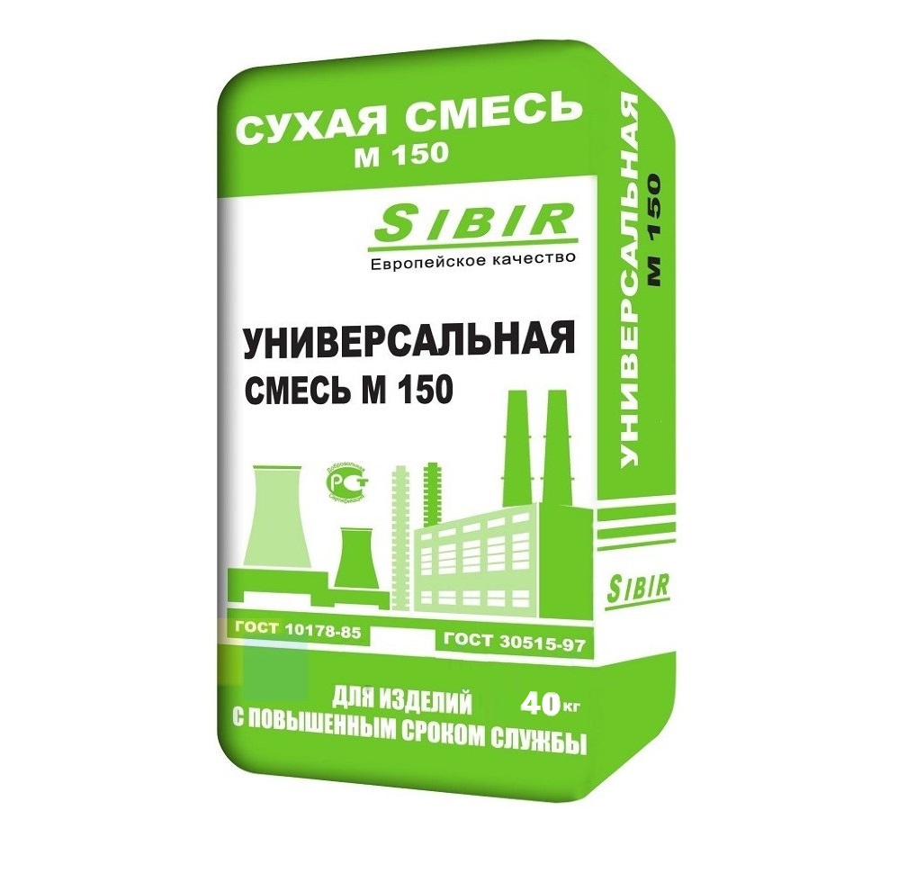 Штукатурная смесь М150 ART-SIBIR 40 кг
