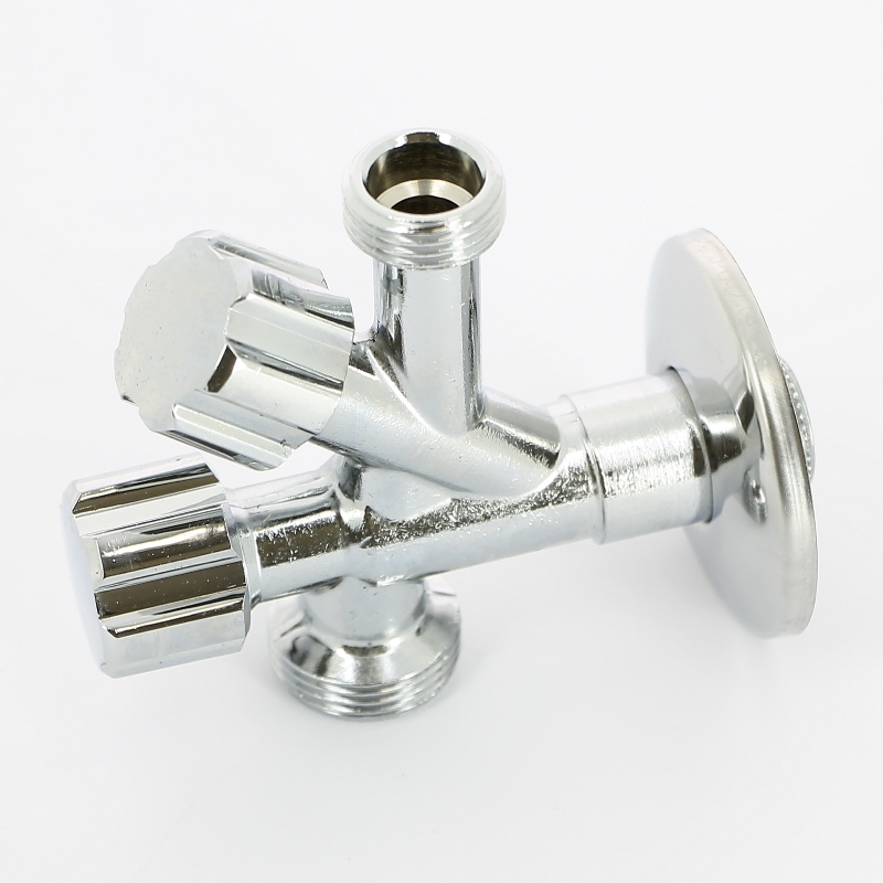 Вентиль комбинированный UNI-FITT 1/2'х1/2'х3/4'' для бачков/смесителей и стиральных машин