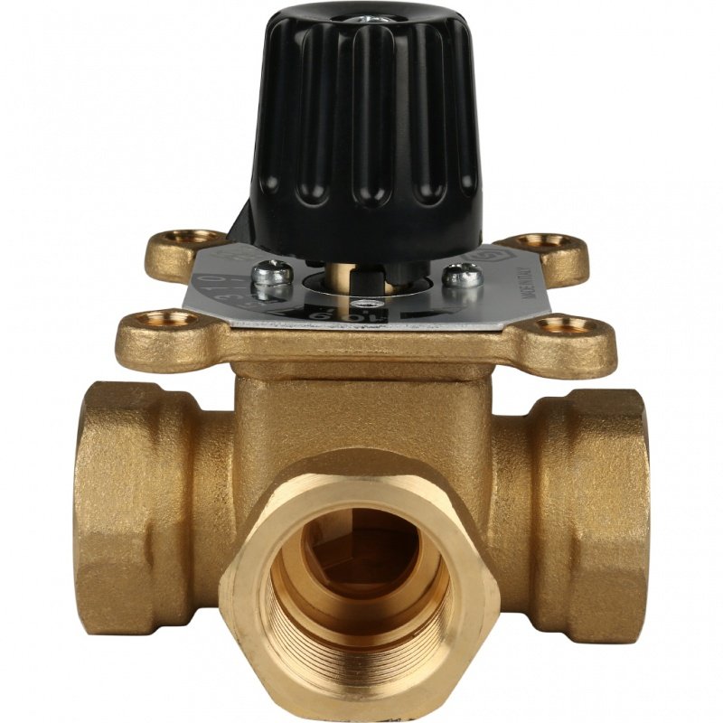 Трехходовой смесительный клапан 3/4" STOUT 6 KVs