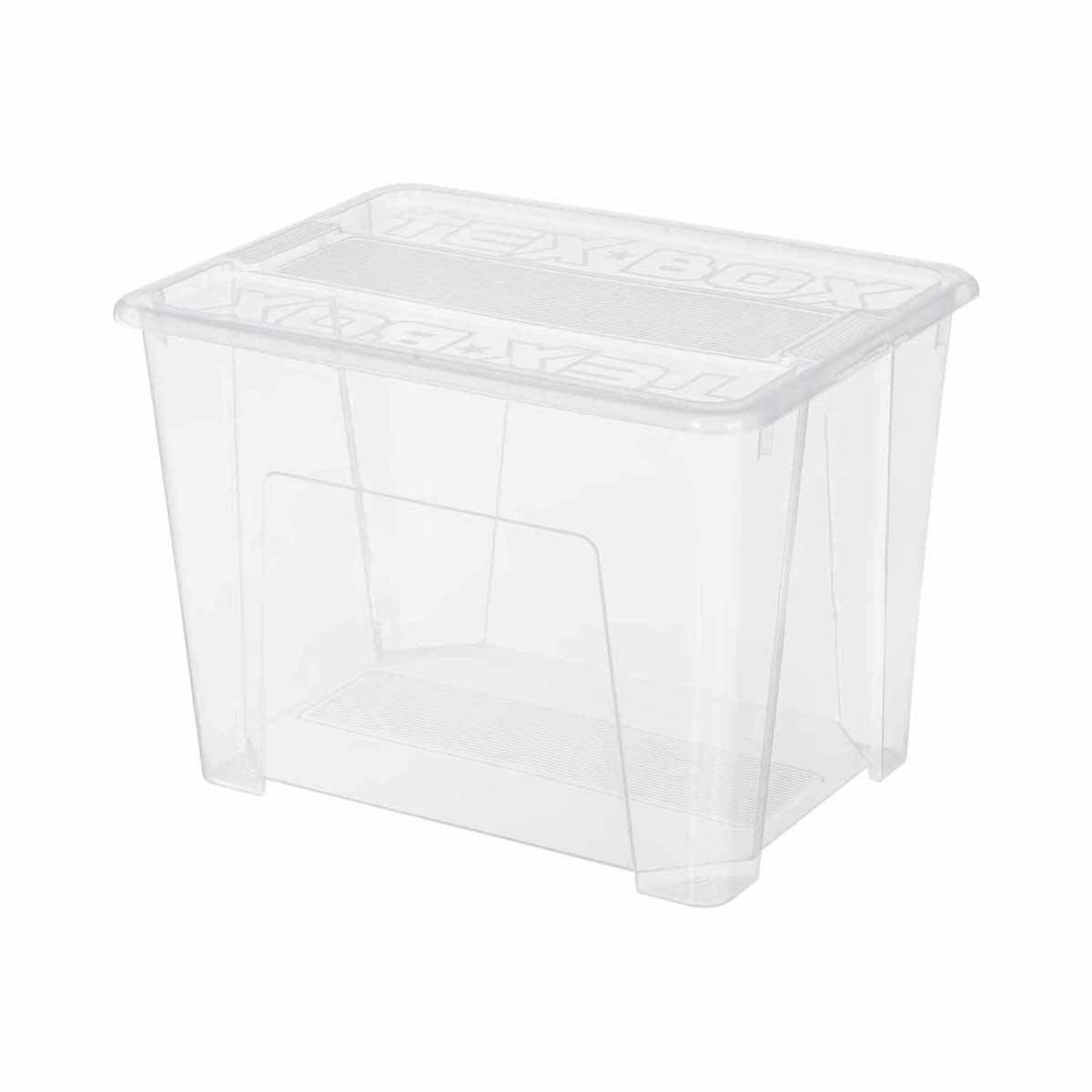 Ящик универс. "tex-box" 21 л (бесцветный) (1/8) "бытпласт"