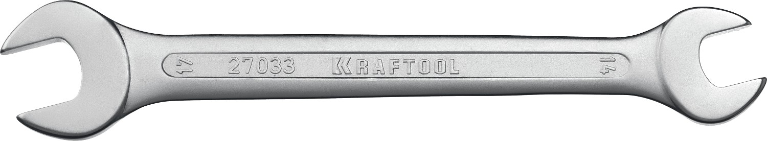 KRAFTOOL 14 х 17 мм, рожковый гаечный ключ (27033-14-17)