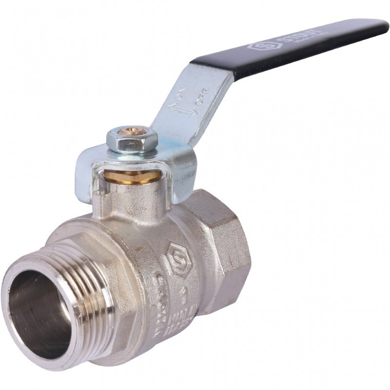 Кран шаровый STOUT ВН 3/4" стандартный проход, рычаг