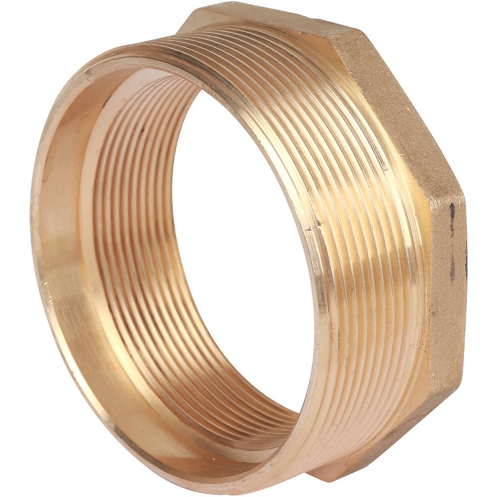 Футорка редукционная НВ 3 x 2"1/2 латунь STOUT