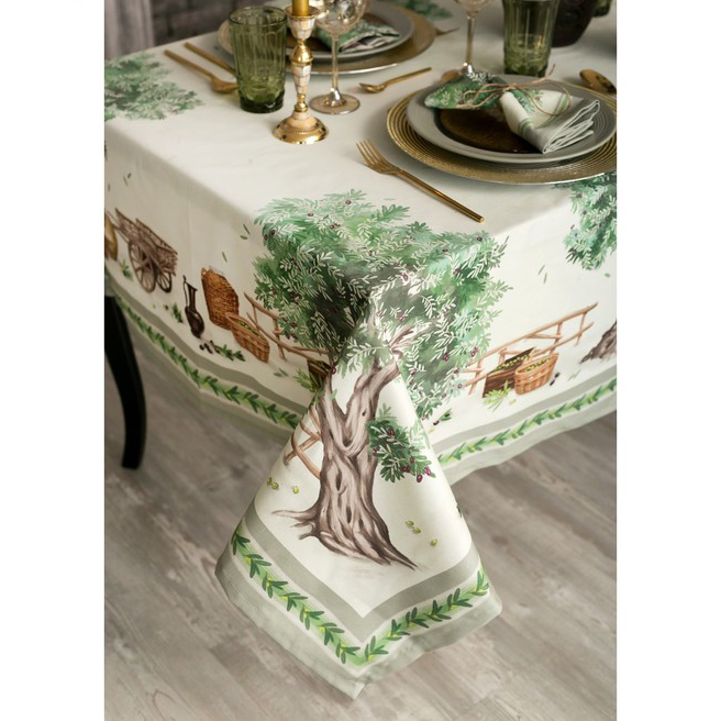 Скатерть "этель" olivia 110*145 см (1/6) 4136545