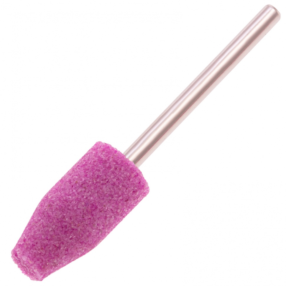 Шарошка абразивная, конус удлиненный, 10 x 19 x 3 мм, F80.3 шт Matrix (76002)