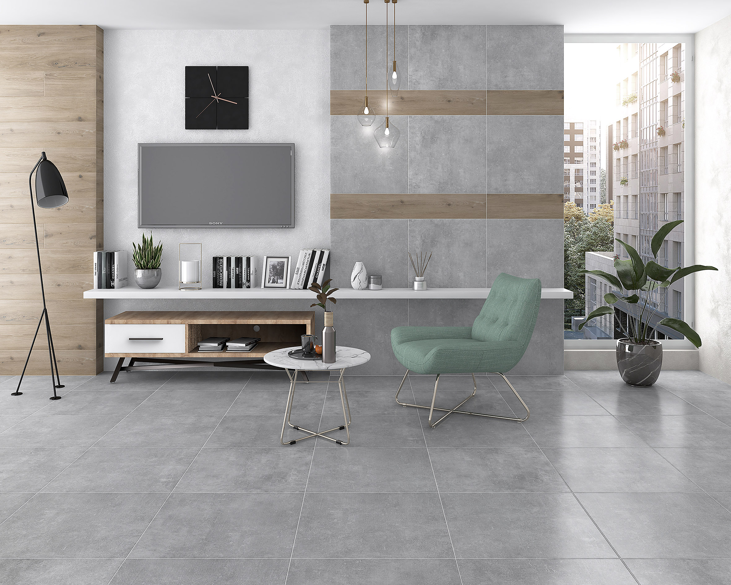 Logos керамогранит коричневый обрезной 59,50x59,50