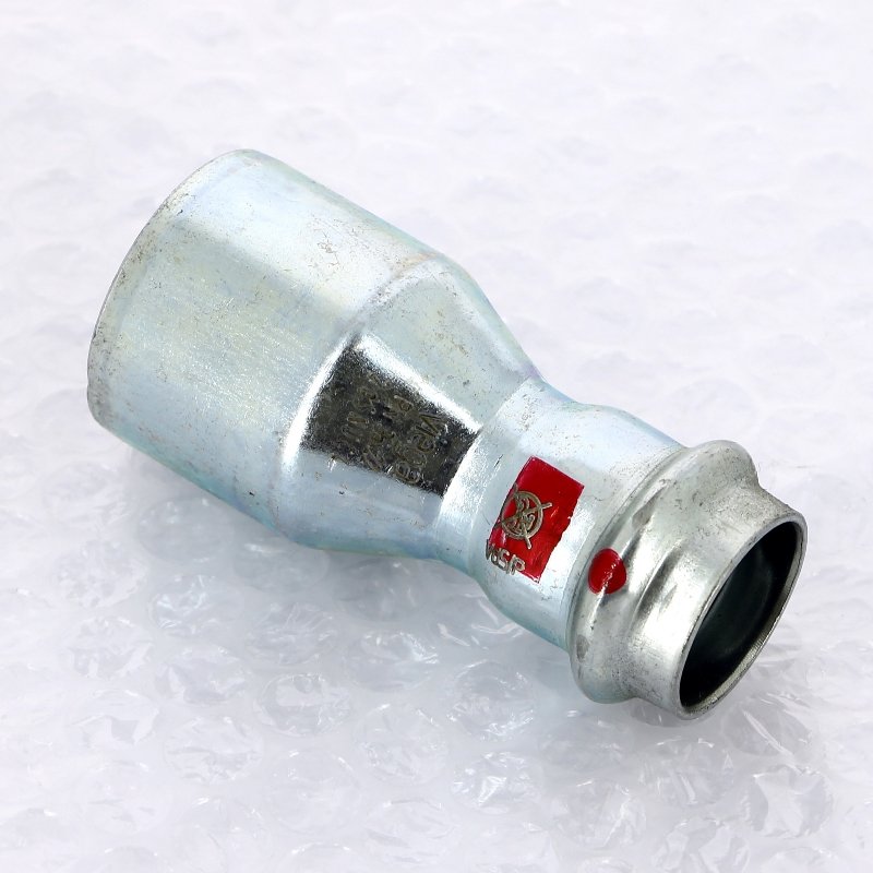 Муфта пресс 35x22 оцинкованная сталь Prestabo VIEGA