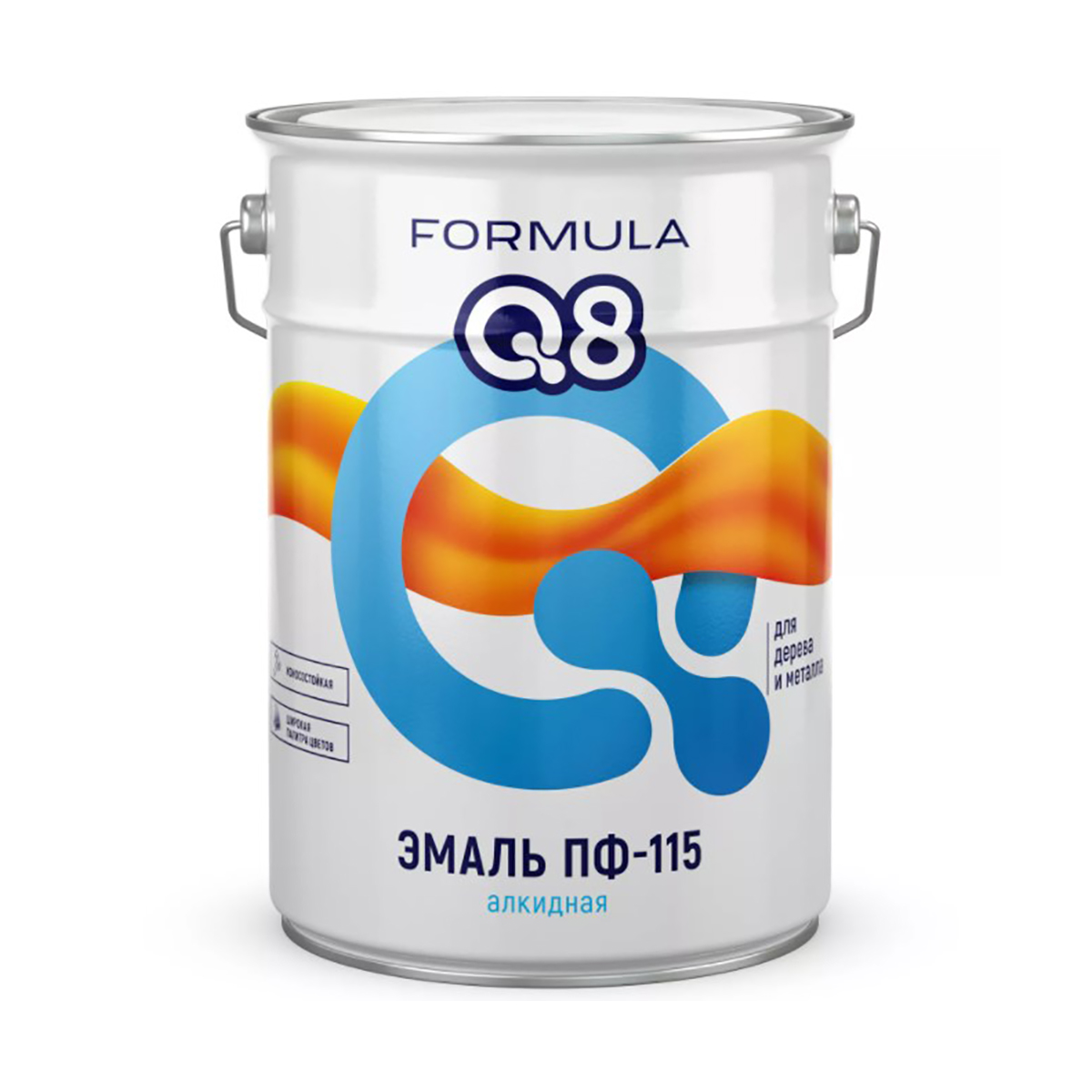 Эмаль  пф-115  белая 20 кг (1) "formula q8"