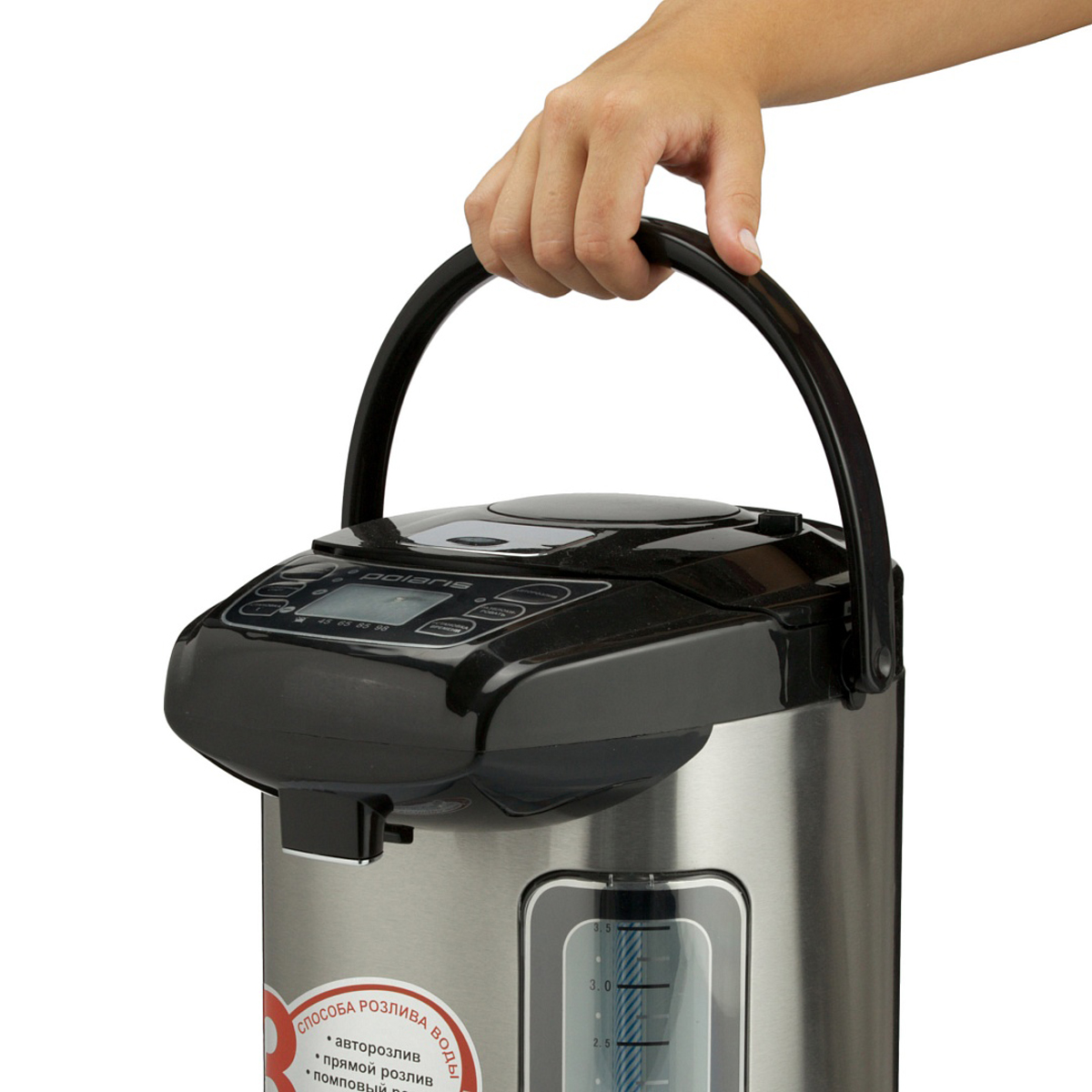 Термопот pwp 4012d 4 л 800 вт (1/4) "polaris"