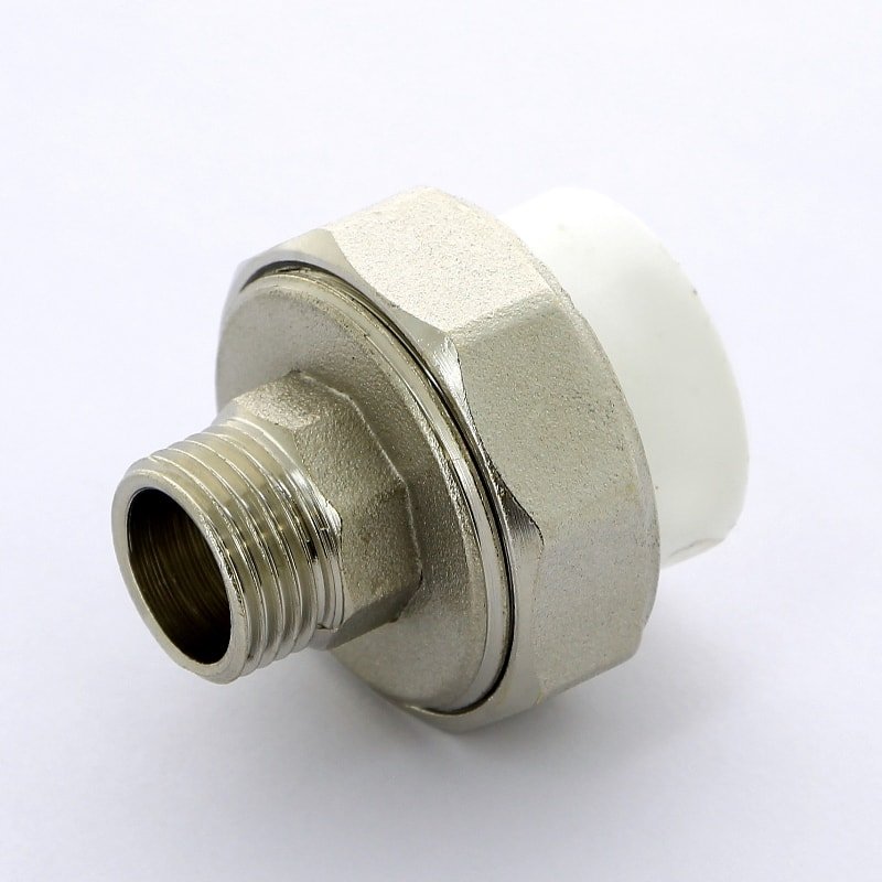 Муфта разборная 63 х 2" (НР) PRO AQUA полипропиленовая PP-R