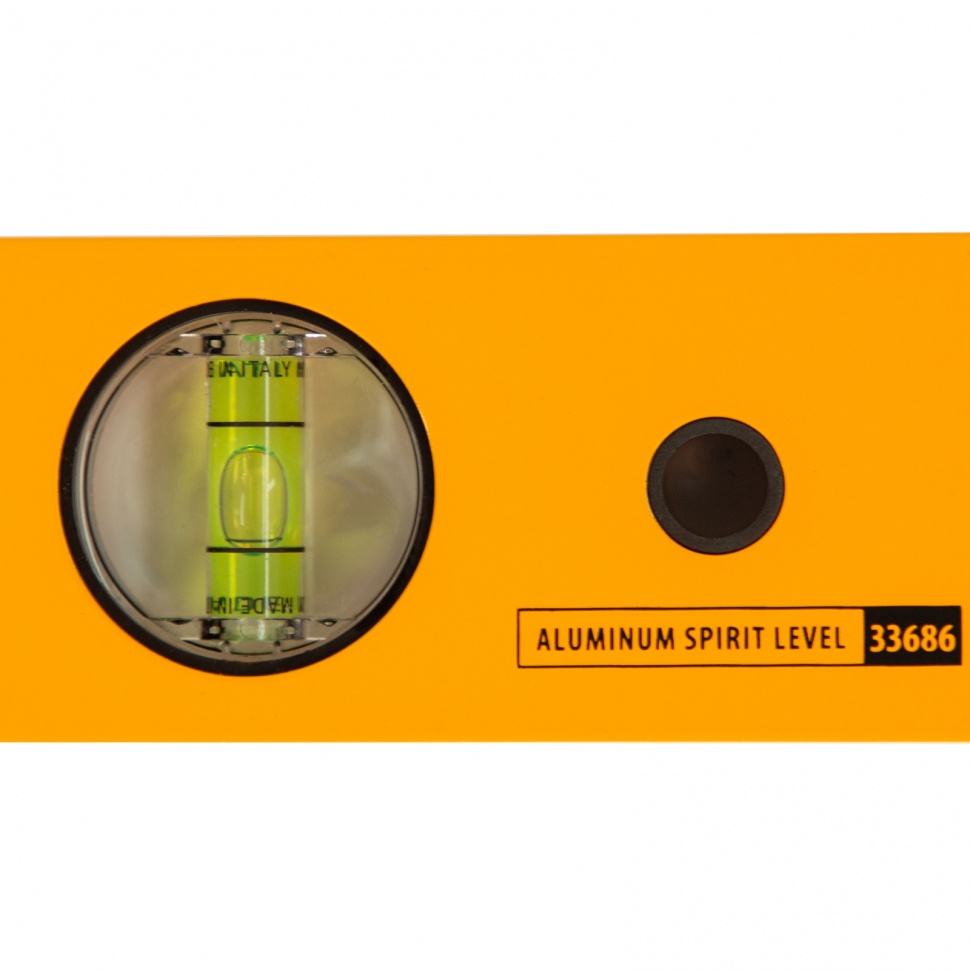 Уровень алюминиевый, 2000 мм, фрезерованный, 3 глазка Denzel (33686)