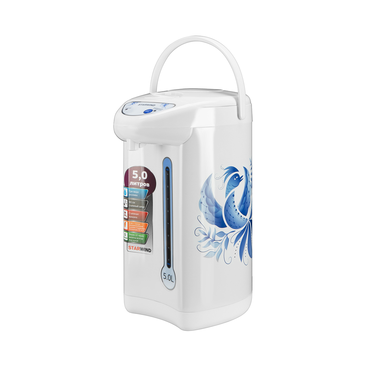 Термопот stp2851  5 л, 750 вт (1/6) "starwind"