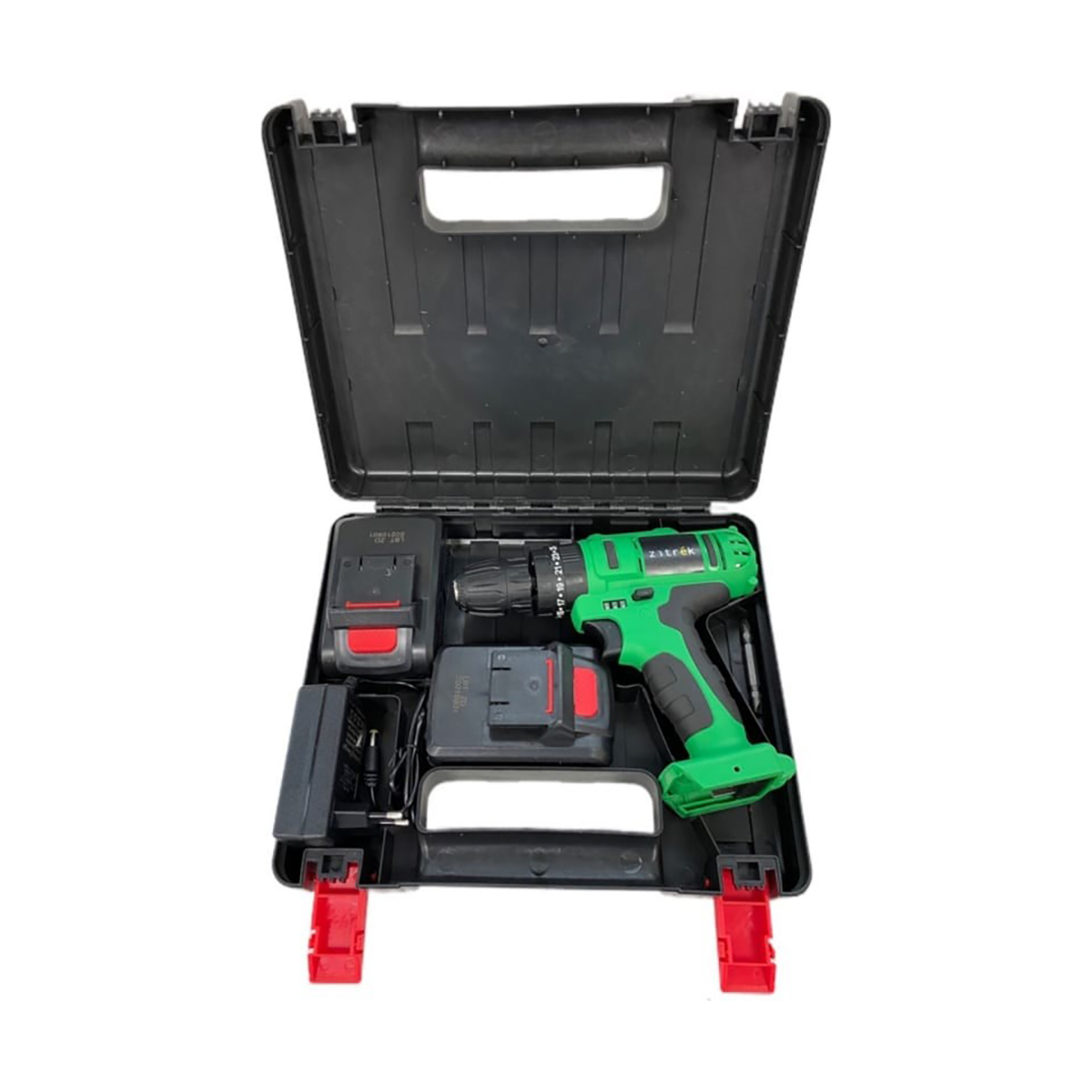 Дрель-шуруповерт ударн. аккум. crusher 21-li (аккум. 2 шт.) (1) "zitrek" 063-4055