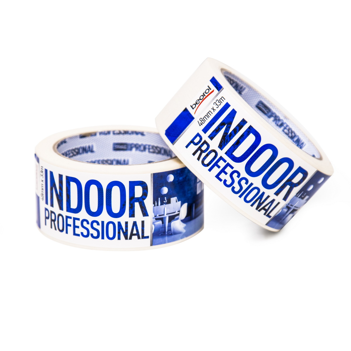 Скотч малярный "professional"  48 мм х 33 м (1/36)  "beorol"