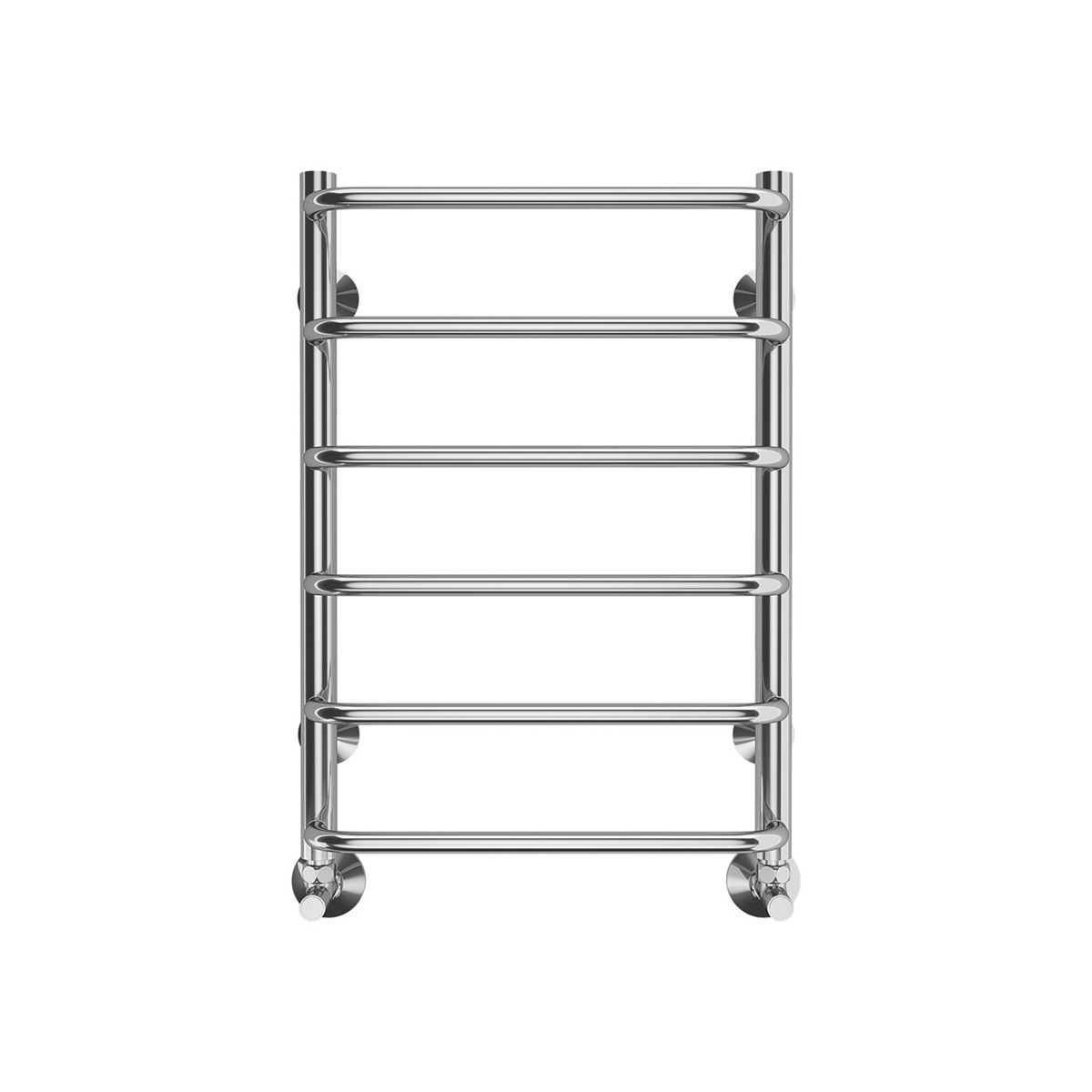 Полотенцесушитель водяной "стандарт" п6 400*600 (хром) "terminus"