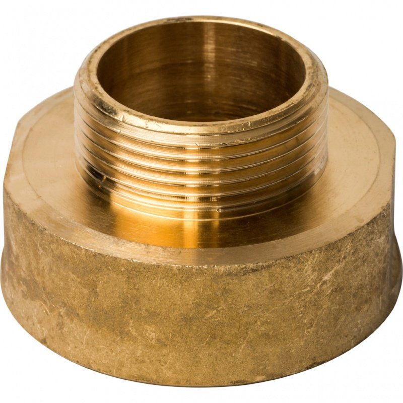Переходник редукционный ВН 2" x 1" латунь STOUT