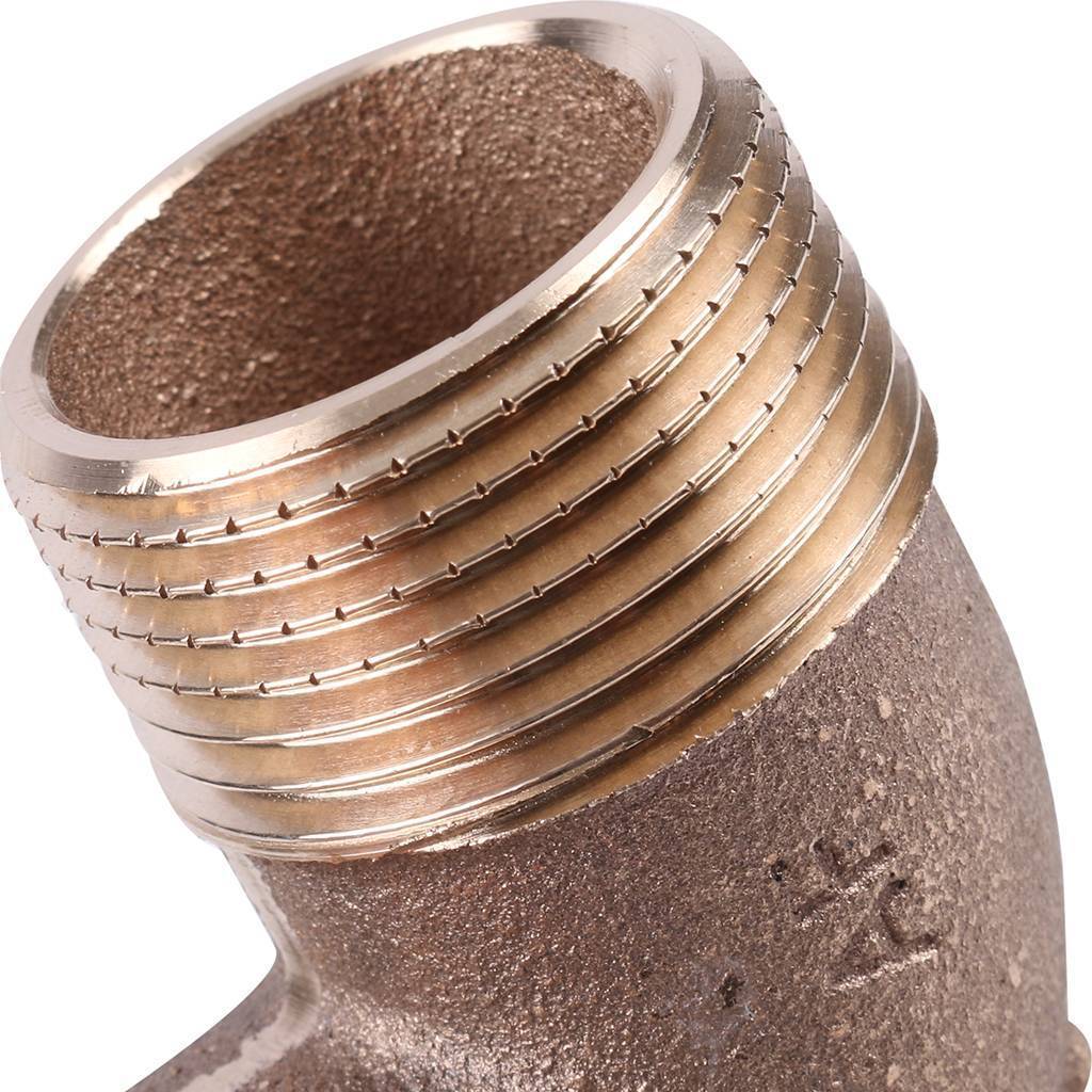 Угол резьбовой 90° ВН 1" бронза VIEGA (264048)