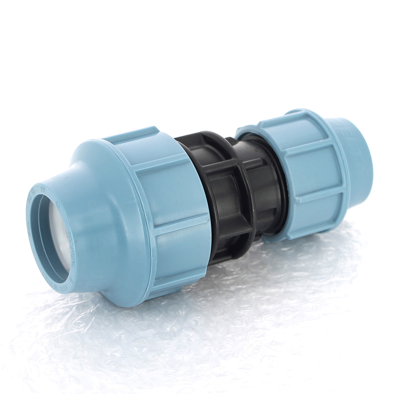 Муфта переходная 40 х 32 обжимная для ПНД труб UNIDELTA