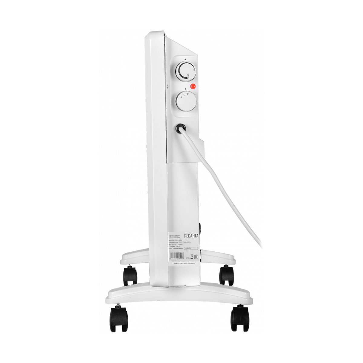 Конвектор электрич. ок-1600 1,6 квт "ресанта"