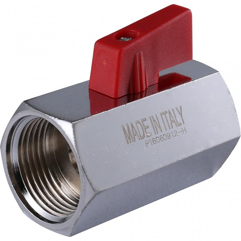 Кран шаровый STOUT ВВ Mini 3/4" стандартный проход, флажок