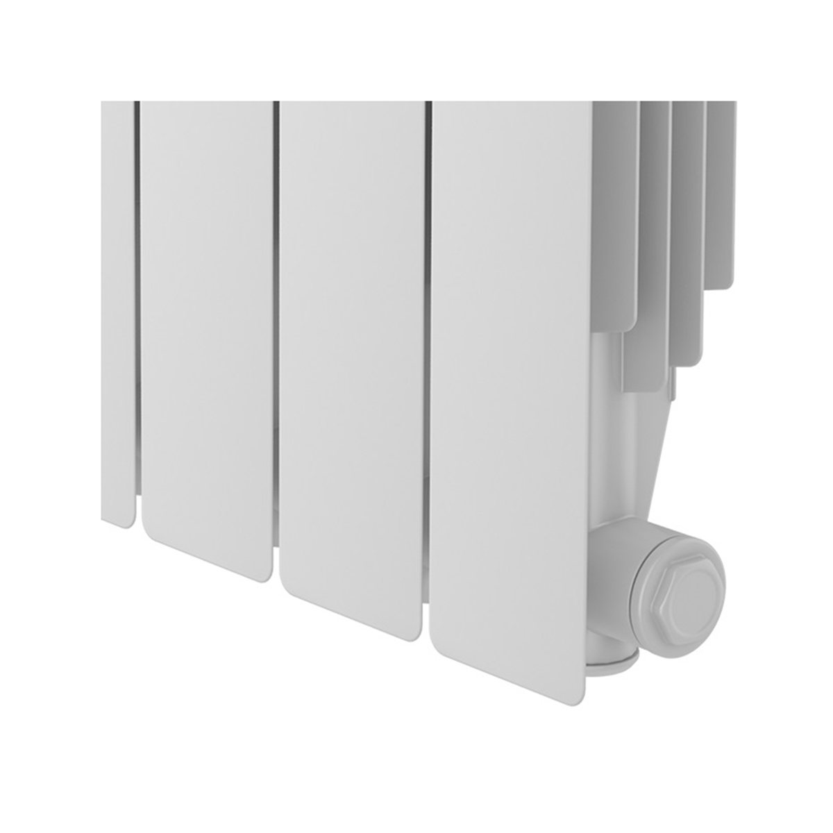 Радиатор алюмин. "revolution 500 2.0" 6 секций (1) "royal thermo"