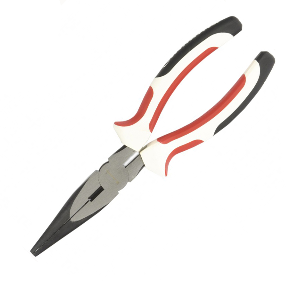 Длинногубцы прямые "premium" 200 мм, трехкомп. ручка (1/60) "matrix"