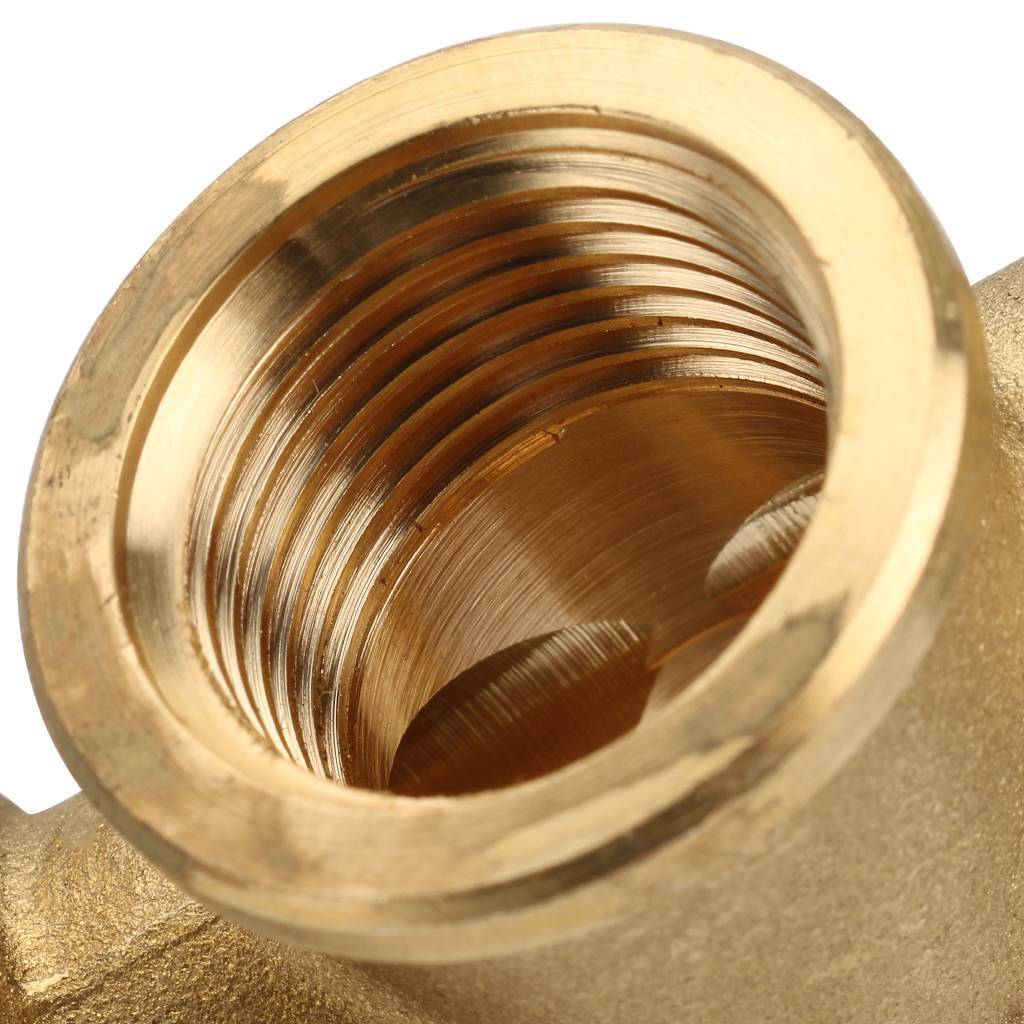 Крестовина 1/2" ВР латунь TIEMME