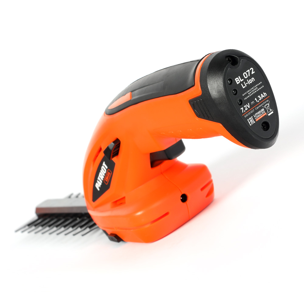 Ножницы-кусторез аккум. сsh-372  7,2в (газонные, удлин. ручка) (1/4) "patriot" 250205370