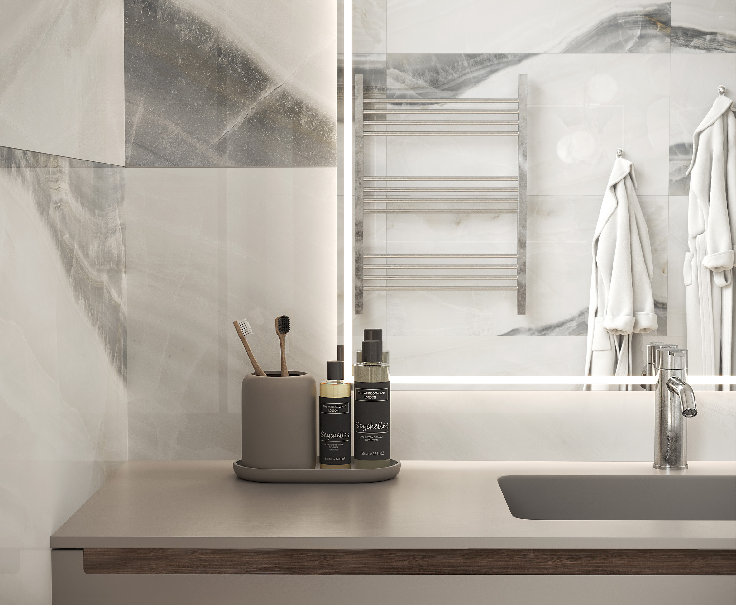 Onyx sky керамогранит полированный 60x120