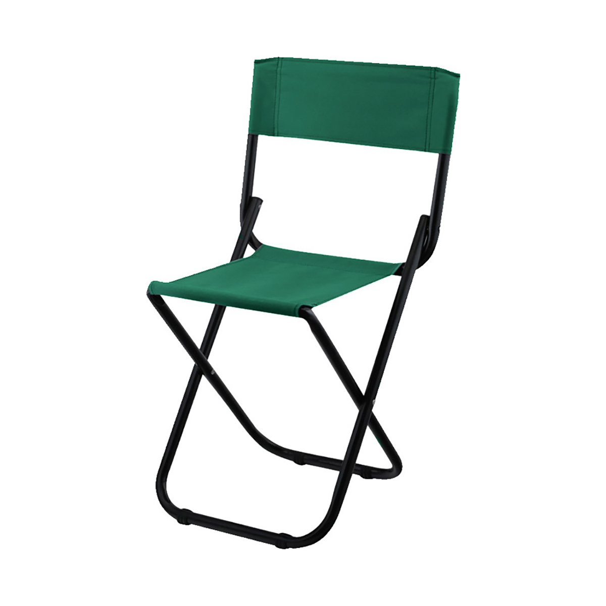 Стул походный складной со спинкой "viento" (зеленый) (1/20) "ecos"