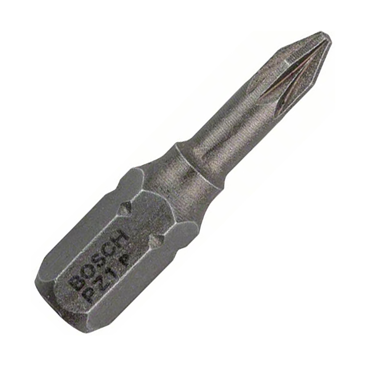 Биты pz №1 "extra hard" 25 мм с шестигран. хвостовиком 1/4" (набор 3 шт.) (1) "bosch" 2607001554
