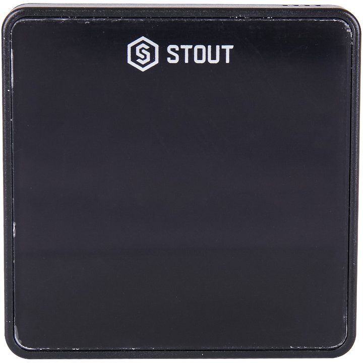 Беспроводной датчик пола STOUT C-8f, черный