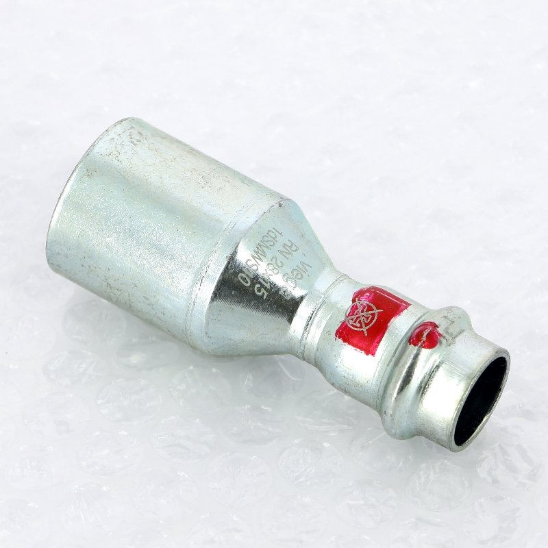 Муфта пресс 28x15 оцинкованная сталь Prestabo VIEGA