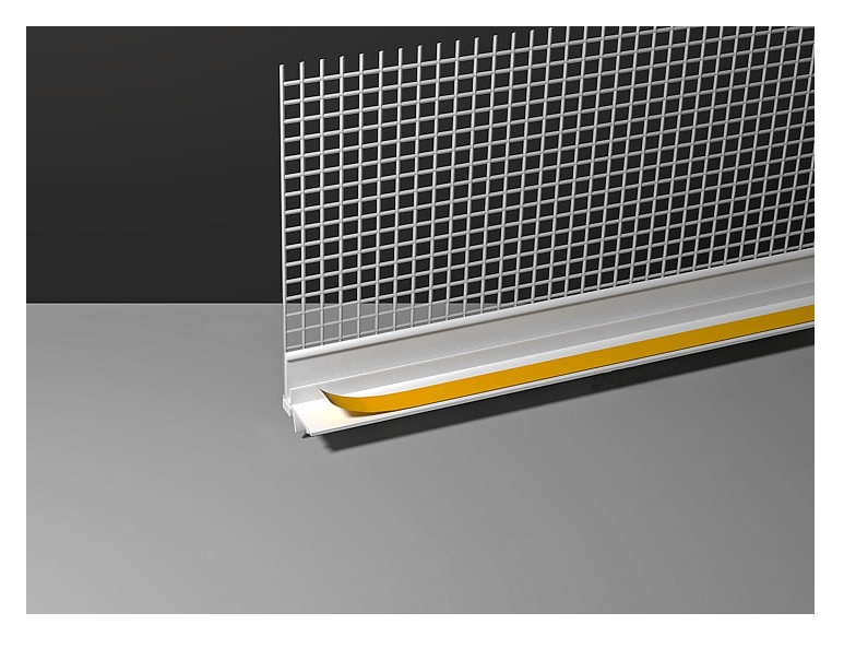 Уголок примыкающий с армирующей сеткой