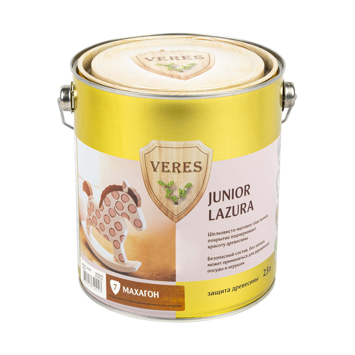 Верес джуниор № 7 махагон 2,5 л (1/4) "veres"