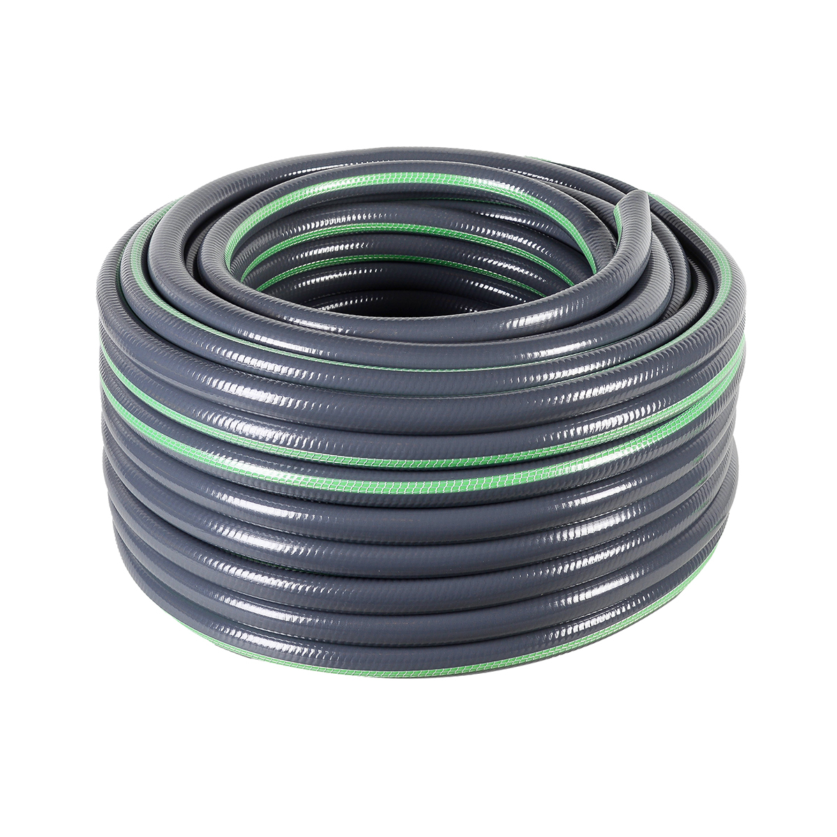 Шланг пвх пищевой армиров. усиленный "премиум" 3/4" 50 м (серый/синий) (1) "вихрь"