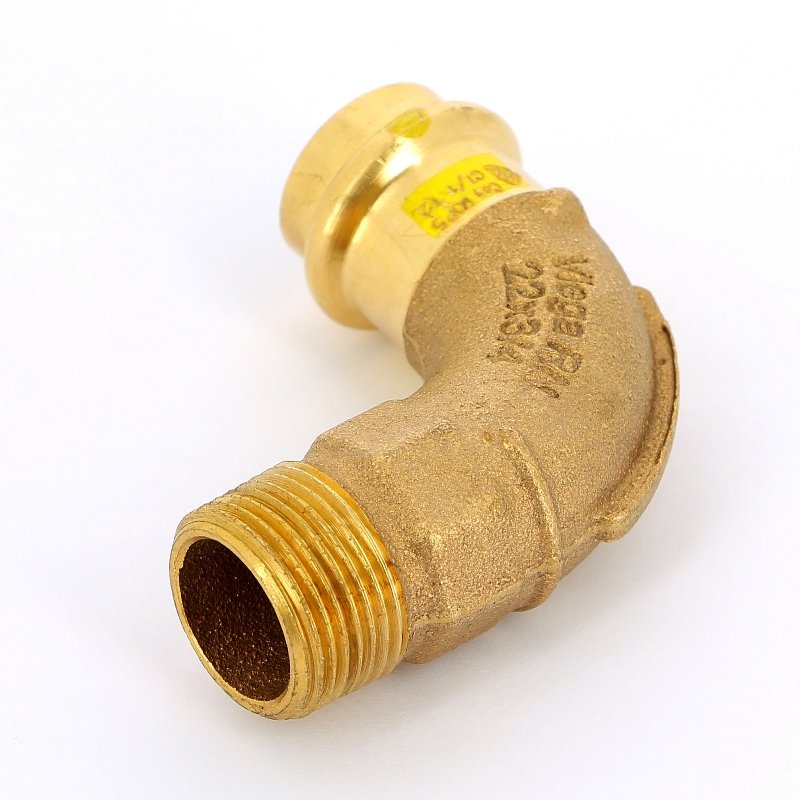 Угол пресс-Н медь Profipress G VIEGA 22x3/4"