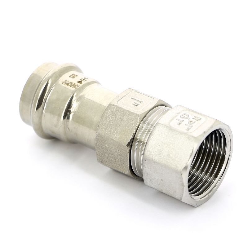 Муфта разборная В-пресс 28 x 1" нержавеющая сталь IBP