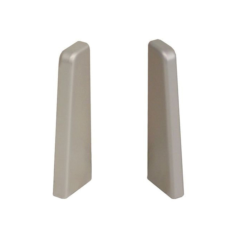 Соединитель Kronotex 04 Торцевая заглушка левая/правая (комп) Ktex1/ Серебро